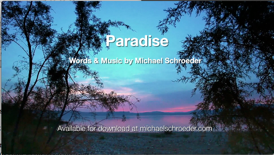 Paradise video image